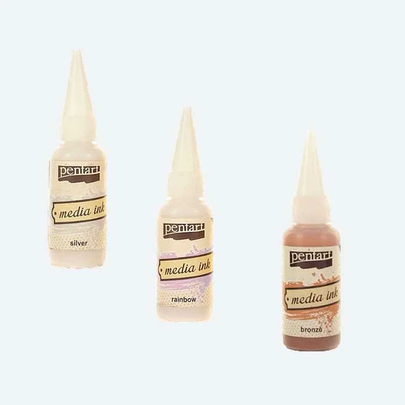 Media Ink Tusze alkoholowe Metaliczne