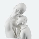 Popiersie gipsowe afrykańska para