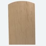 Deski grube z małym łukiem do ikon