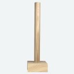Cokół drewniany, podstawa do aniołów i figur 35 cm