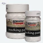 pasta pękająca biała