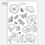 Foremka teksturowa K3PT5649 Stamperia