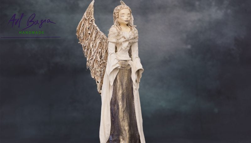 Ręcznie Wykonany Anioł