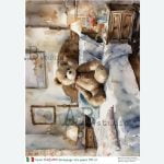 Carte Italiano NO 41 Papier ryżowy A4 Miś