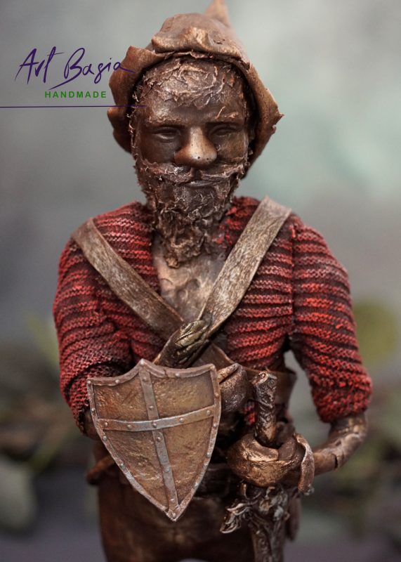 Nr 10 Figurka Krasnala „Strzeżyk” Ręcznie wykonany 5 IMG 9494