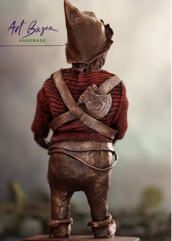 Nr 10 Figurka Krasnala „Strzeżyk” Ręcznie wykonany 9 IMG 9495