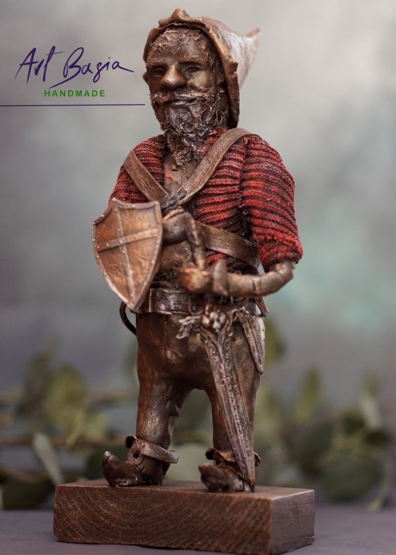 Nr 10 Figurka Krasnala „Strzeżyk” Ręcznie wykonany 14 IMG 9513