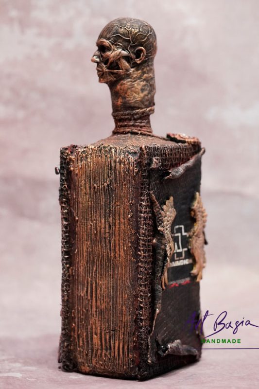 Butelka inspirowana zespołem Rammstein – personalizowana sztuka dla fanów 5 IMG 0163