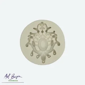 Pentart – Foremka Silikonowa Dekor Owalny | Eleganckie Detale do Twoich Projektów 5x4 cm 1 Foremka silikonowa rozeta1
