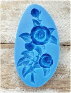 Forma Silikonowa Róża z Kolcami – Mila Projekt | Thorny Rose 13x7 cm 1 Forma silikonowa Roza z kolcami 2