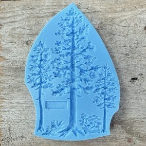 Forma Silikonowa Sosnowy Las – Mila Projekt | Pine Forest 15x10,5 cm 1 Forma silikonowa Sosnowy Las 2