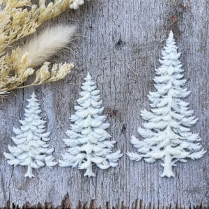 Forma Silikonowa Świerki – Mila Projekt | Spruces 10x14 cm 1 Forma silikonowa Swierki 3