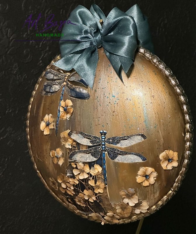 Unikalne medaliony decoupage 5 IMG 2109