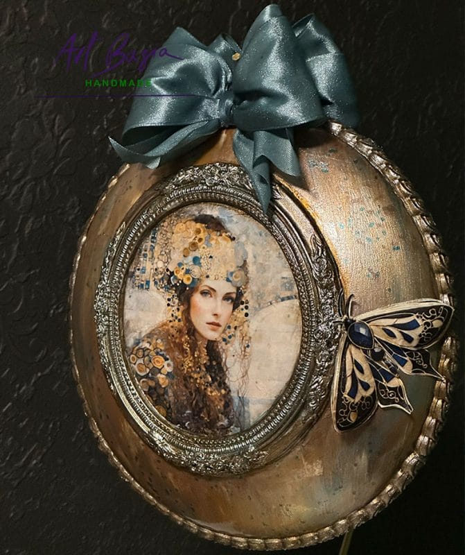 Unikalne medaliony decoupage 4 IMG 2110