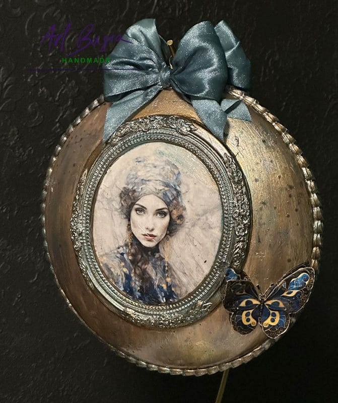 Unikalne medaliony decoupage 2 IMG 2111