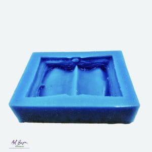 Forma Silikonowa Otwarta Księga – Mila Projekt | Open Book 6,5 cm x 4,6 cm 1 Ksiega forma silikonowa