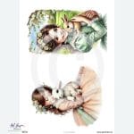 Papier ryżowy A4 – Mariviri Design R4923