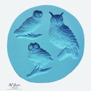 Forma Silikonowa Sowy – Mila Projekt | Owls FMP012 1 Sowy forma silikonowa