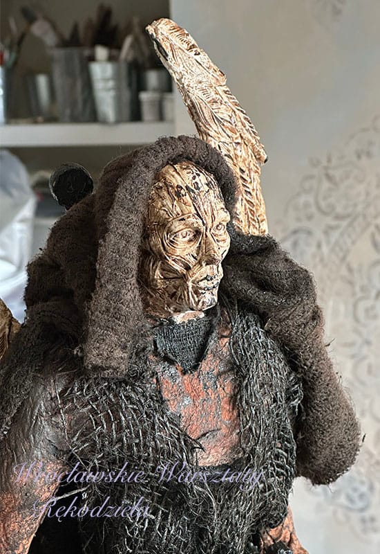 Warsztaty Powertex – Tworzenie Figur Wojowników-Aniołów 12 Aniol ryzerz warsztat w artbasia 10 1
