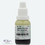 Renesans AURA Żółta Cytrynowa Tusz Alkoholowy 15 ml nr 110 Lemon Yellow