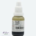 Butelka tuszu alkoholowego Renesans Aura w kolorze ochra Nr 140, 15 ml.