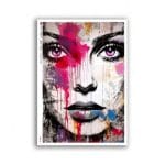 Papier ryżowy Paper Designs A4 PORTRETY 0184 – portret kobiety w artystycznym stylu, idealny do decoupage na szkle, drewnie, MDF i styropianie