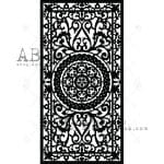 Szablon mandala ID-148 AB Studio 15x30 cm – orientalny wzór dekoracyjny