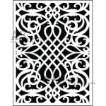 Szablon barokowy ID-146 AB Studio 15x24 cm – dekoracyjny ornament styl barok