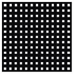 Szablon kratka 15x15 cm AB Studio – geometryczny wzór do tła mixed media i decoupage