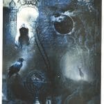 Papier ryżowy do decoupage R1709 ITD Collection z motywem alchemii i magii