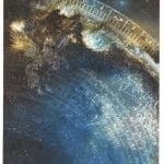 Papier ryżowy ITD Collection R1786 z motywem nieodkrytego magicznego świata – decoupage A4