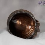 Wnętrze artystycznej szklanki fantasy – czyste szkło, dekoracja wyłącznie na zewnątrz ArtBasia