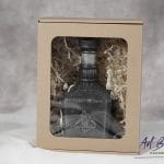 Artystyczna karafka fantasy zapakowana na prezent – rękodzieło ArtBasia szkło z upcyklingu