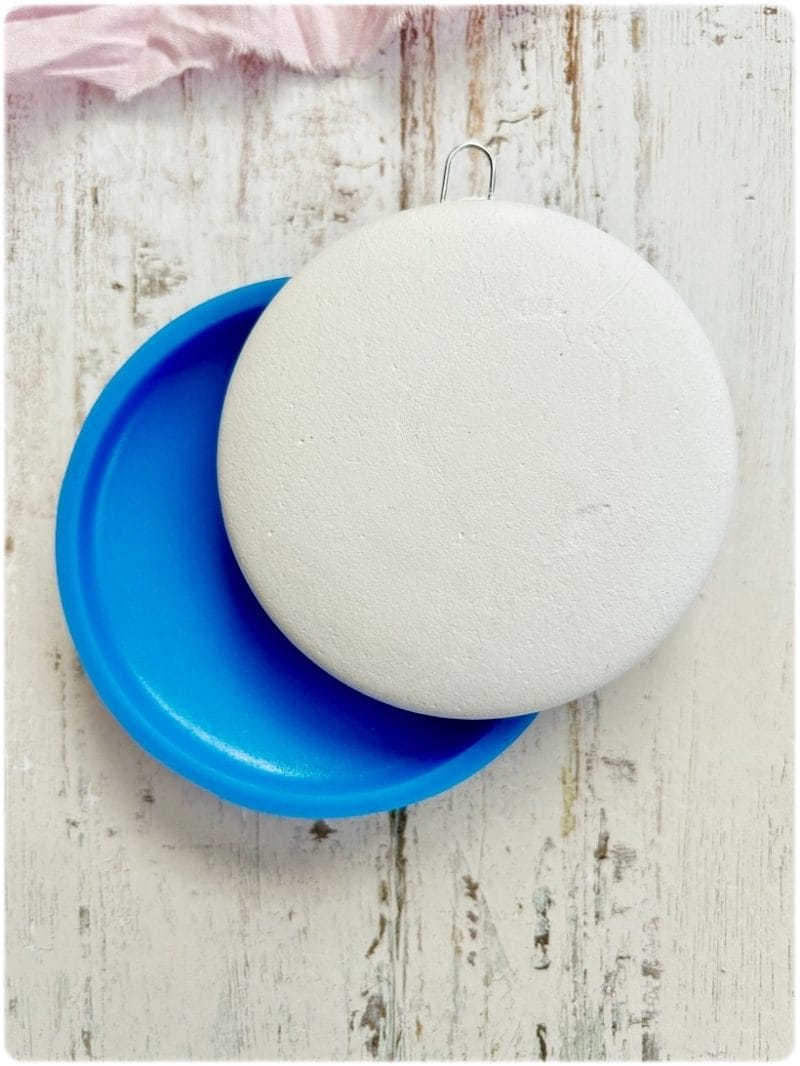 Forma silikonowa okrągła baza medalion 8,5 cm Mila Projekt FMP057