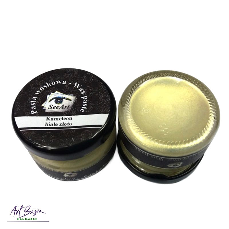 Pasta woskowa SeeArt kameleon białe złoto – efekt zmiany koloru