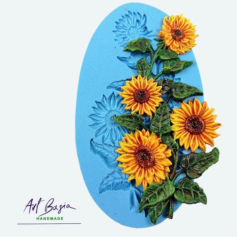 Forma Silikonowa Słoneczniki – Mila Projekt Sunflowers FMP004
