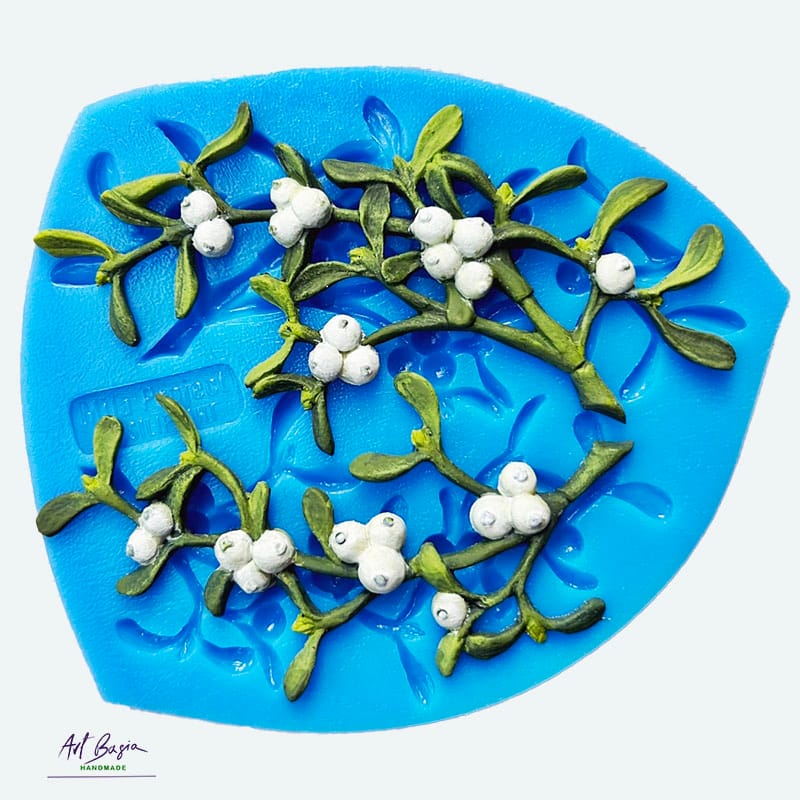 Mila Projekt Forma silikonowa Jemioła „Mistletoe” FMP093