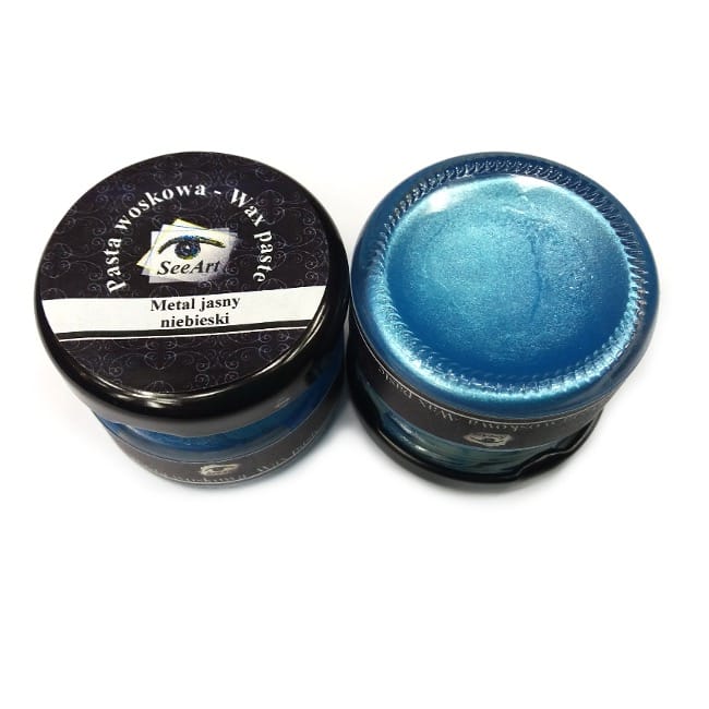 Pasta woskowa SeeArt 20 ml – Metaliczna Jasnoniebieska