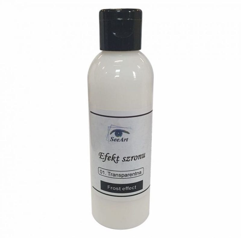 Efekt Szronu SeeArt 01 transparentna farba do szkła 100 ml