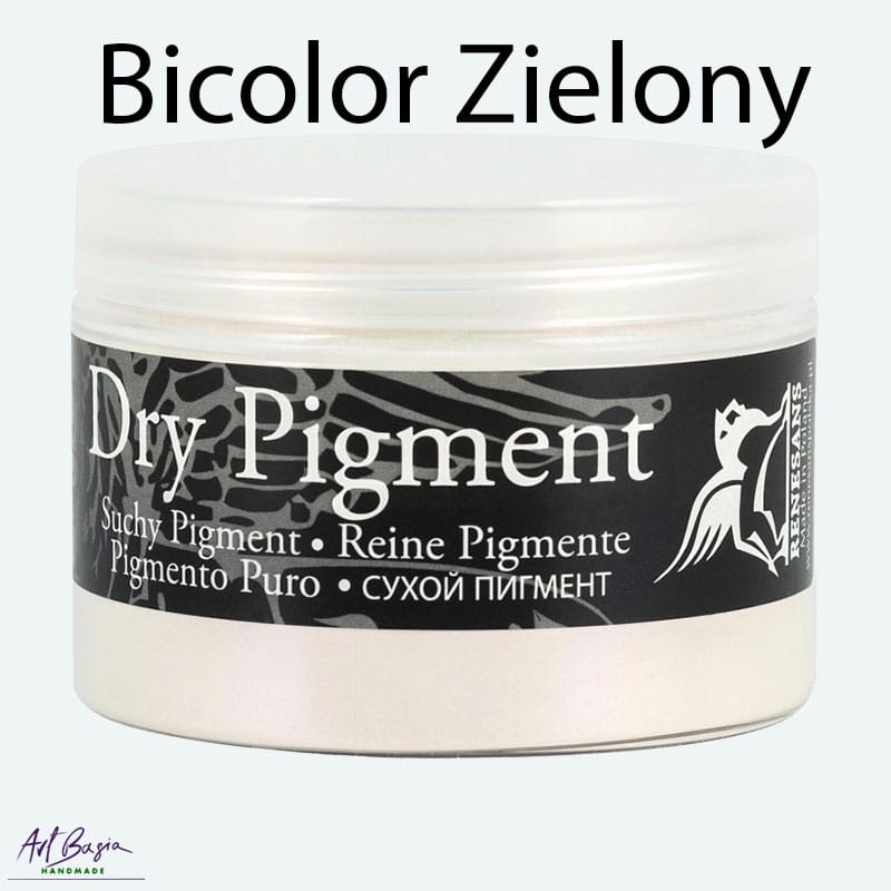 Suchy pigment mikowy Zieleń Renesans 50g w pojemniku