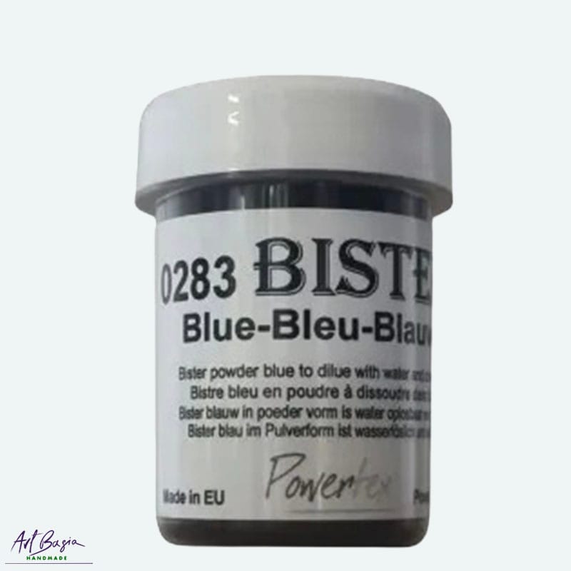 Bister Powder Blue 0283 – granulat barwiący do tworzenia patyny i efektów dekoracyjnych Powertex 30
