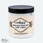 Cadence Klasik Relief Paste biała pasta strukturalna 250 ml do szablonów i efektów