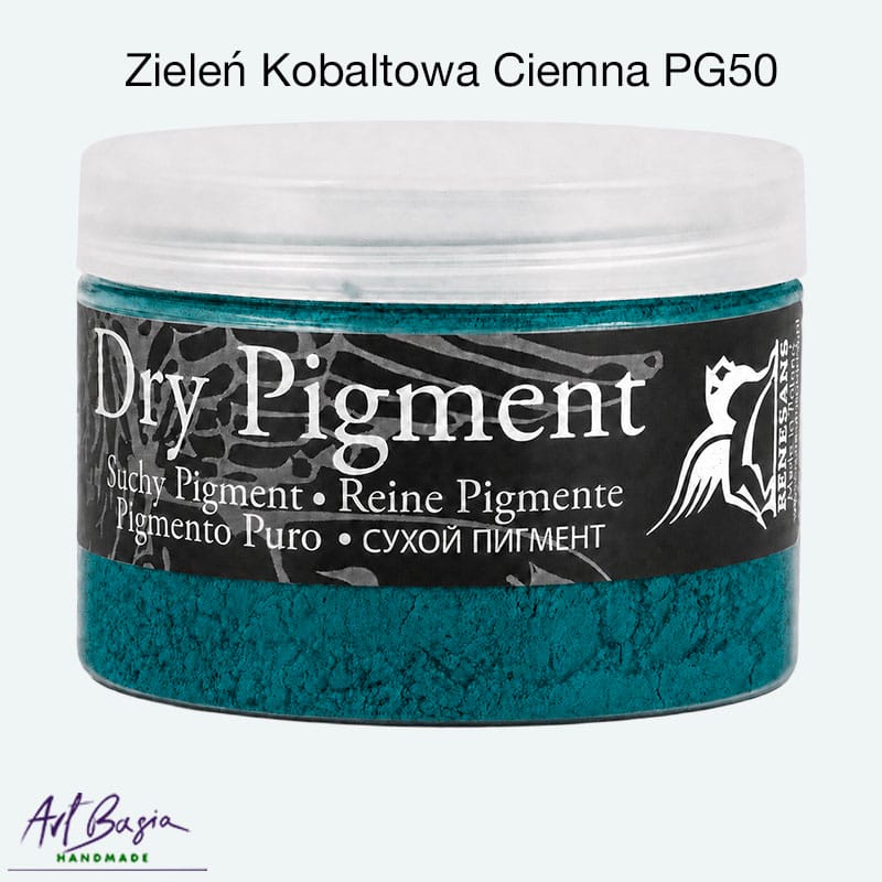 Dry Pigment Zieleń kobaltowa ciemna