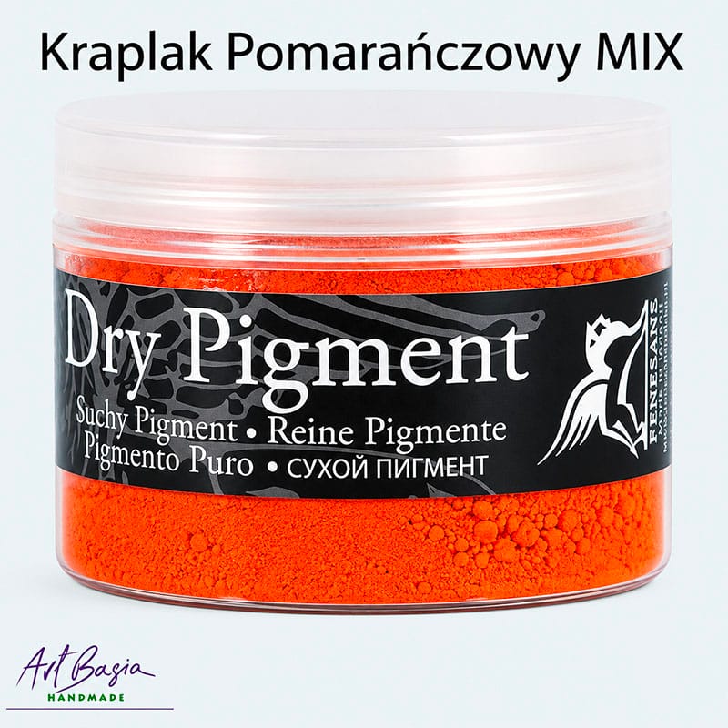 Kraplak pomarańczowy pigment