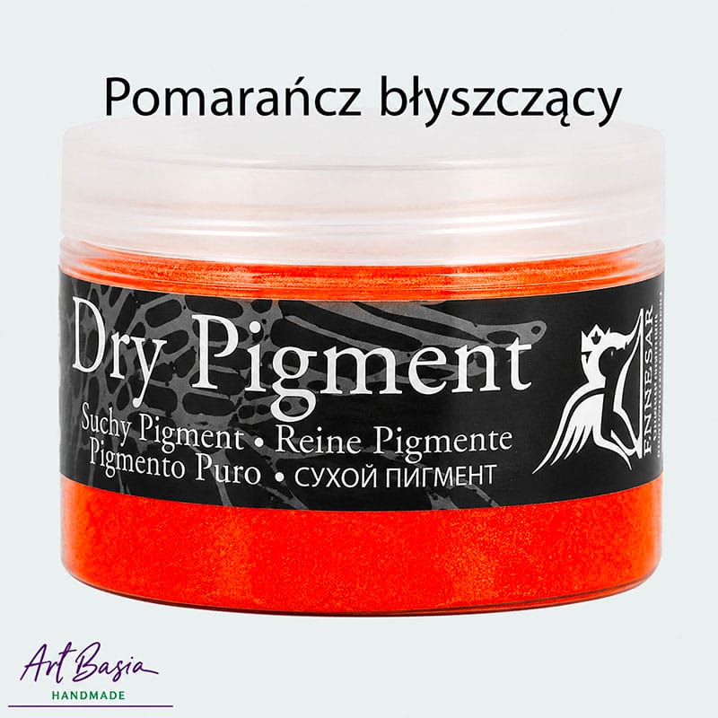 Dry Pigment pomarańcz błyszczący