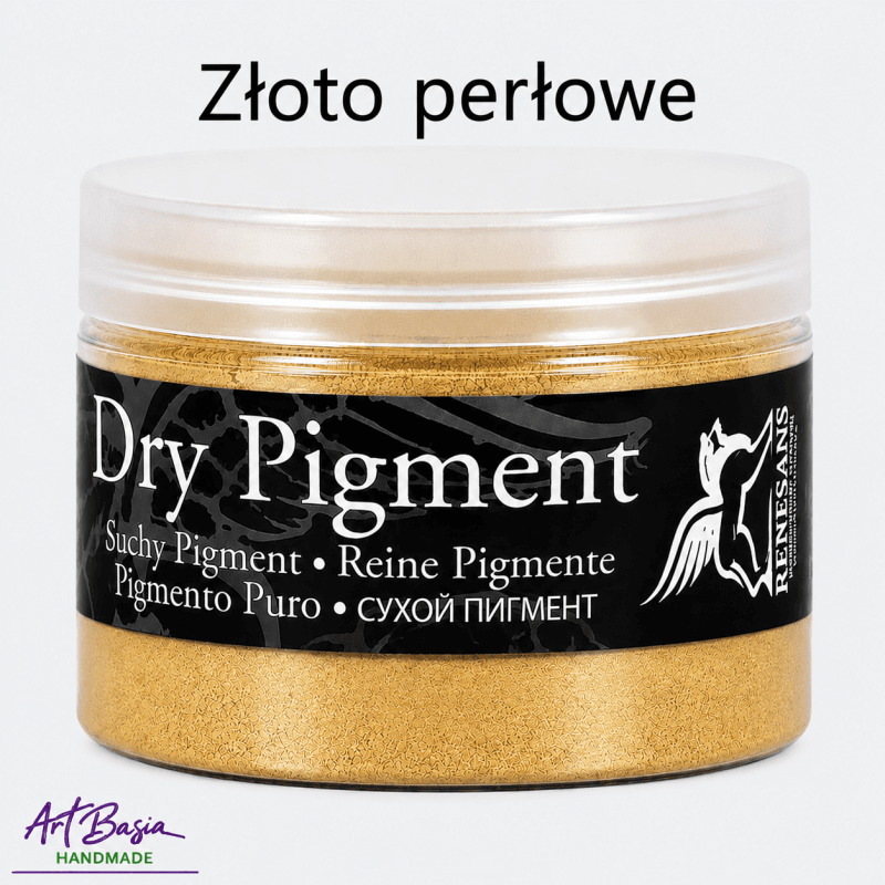 Pigment suchy Renesans Złoto Perłowe Mika 50 g