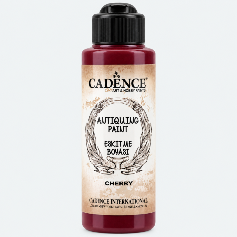 Cadence Antiquing Paint Cherry – wiśniowa farba postarzająca do decoupage i rękodzieła