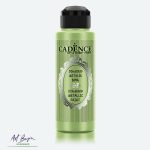 Farba metaliczna Cadence Diamond Pistachio 679 z diamentowym połyskiem 70 ml