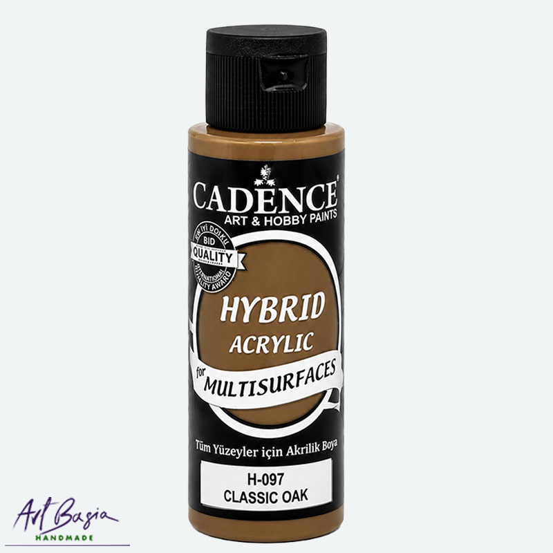 Farba akrylowa hybrydowa Cadence H-097 Classic Oak – Klasyczny Dąb, 70 ml