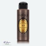 Farba metaliczna Cadence Water-Based Gilding brown 114 w buteleczce